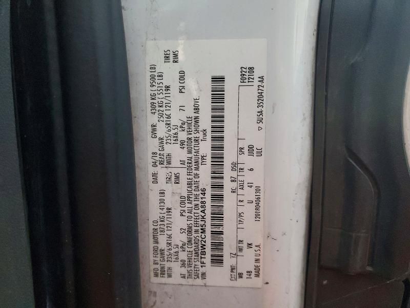 2018 Ford Transit T-350