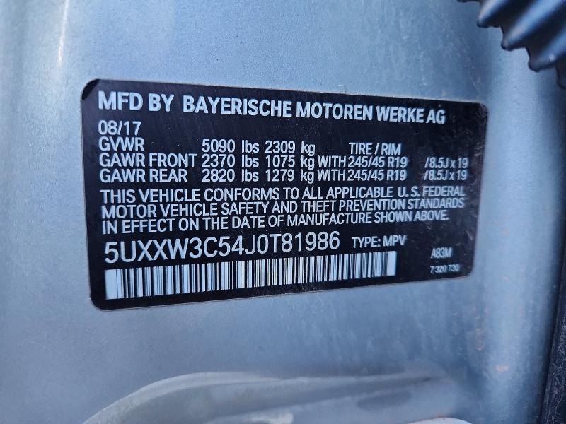2018 BMW X4 Xdrive28i