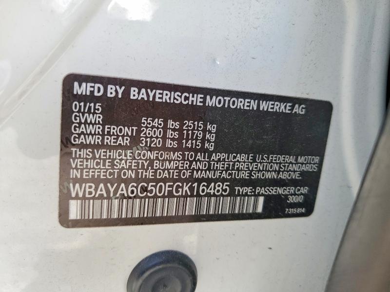 2015 BMW 740 i