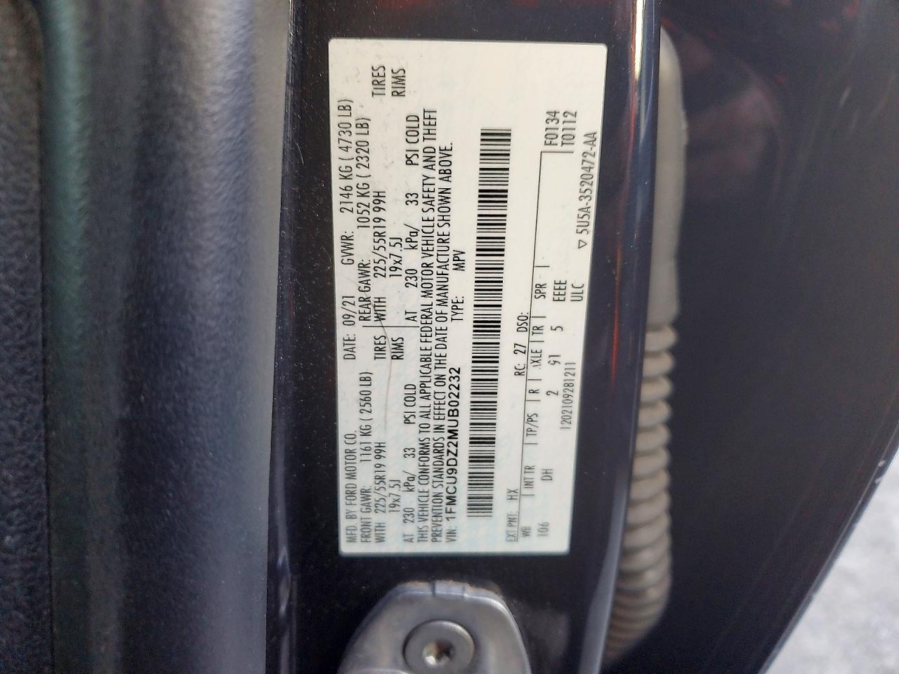 2021 Ford Escape Titanium