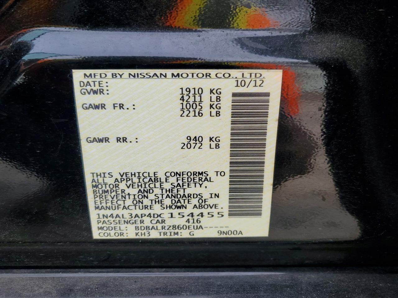 2013 Nissan Altima 2.5