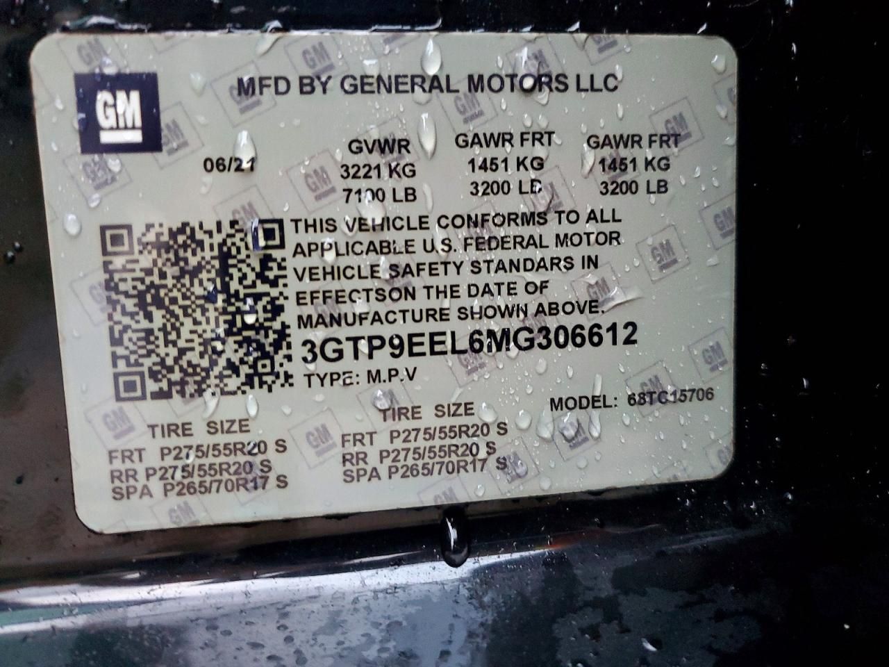 2021 GMC Sierra K1500 AT4