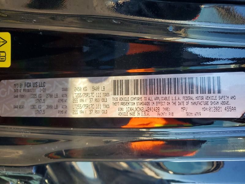 2020 Jeep Wrangler Unlimited Sport