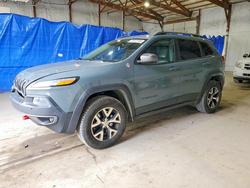Jeep salvage cars for sale: 2015 Jeep Cherokee Trailhawk