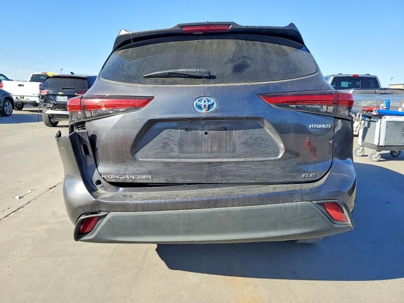 2020 Toyota Highlander Hybrid xle