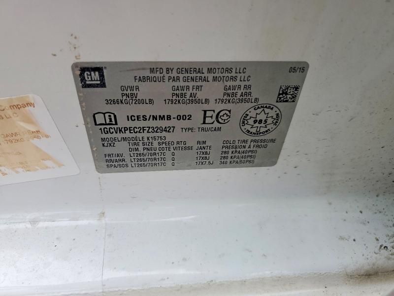 2015 Chevrolet Silverado K1500