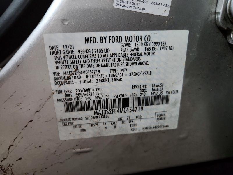 2021 Ford Ecosport s