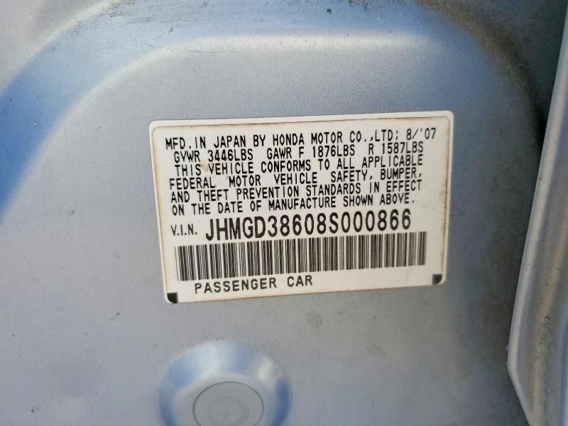 2008 Honda Fit Sport