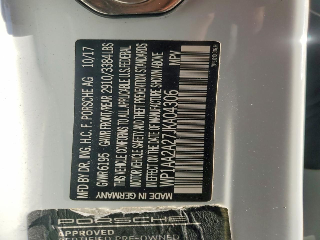 2018 Porsche Cayenne