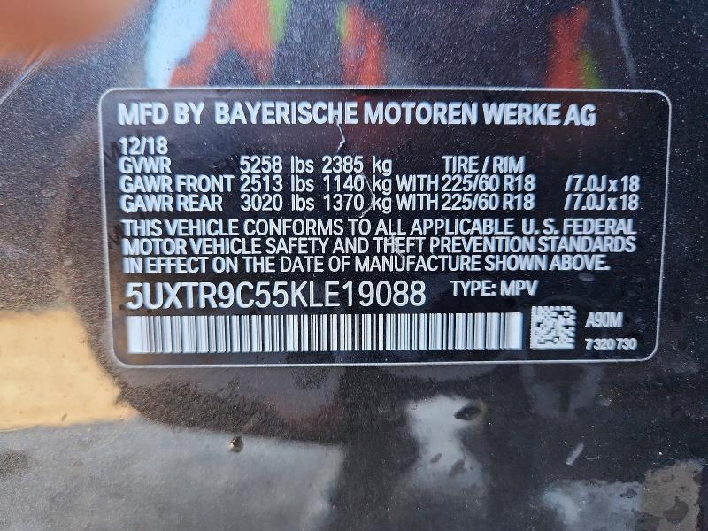 2019 BMW X3 Xdrive30i