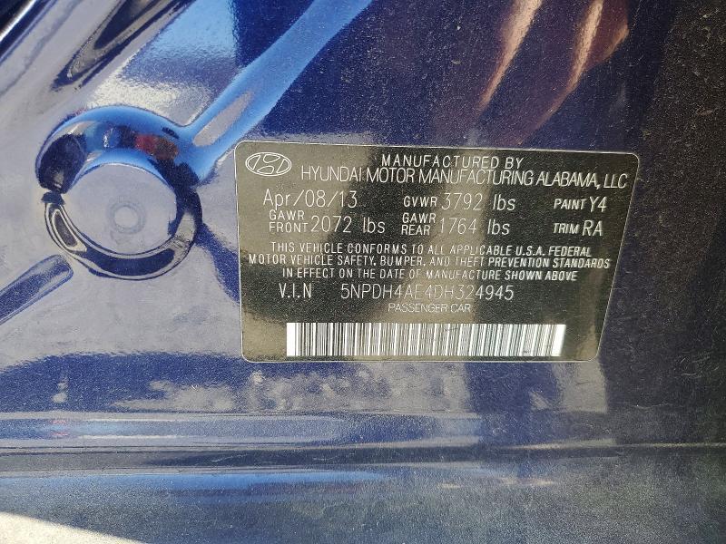2013 Hyundai Elantra gls