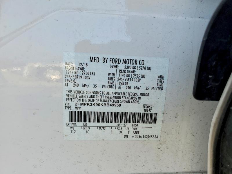 2019 Ford Edge Titanium