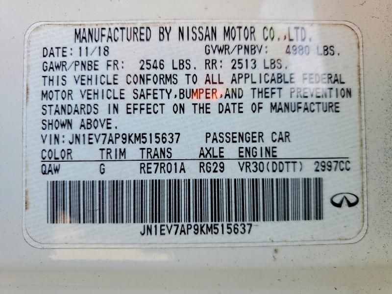 2019 Infiniti Q50 Luxe