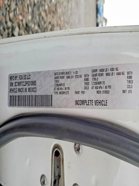 2023 Dodge Ram 3500 Truck cab and Chassis