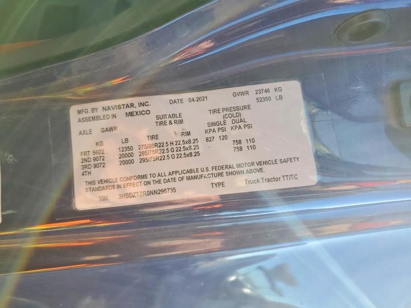 2022 International Lt625 Semi Truck