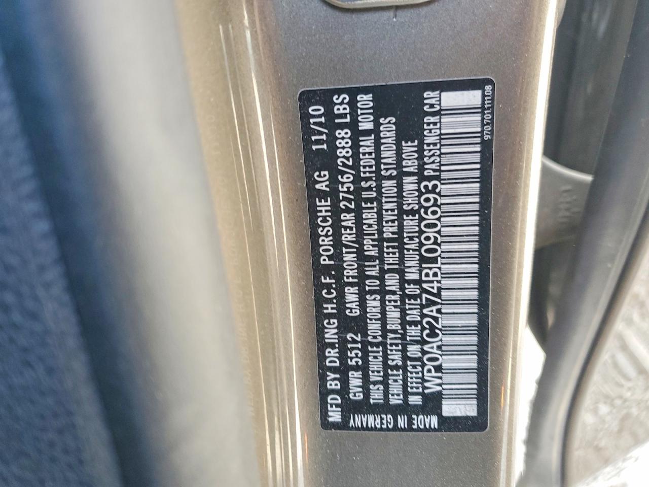 2011 Porsche Panamera Turbo