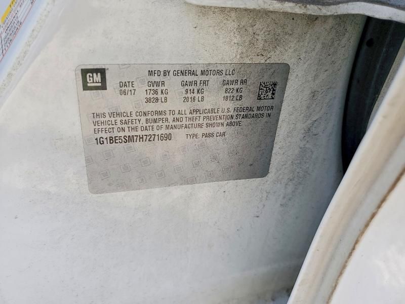 2017 Chevrolet Cruze lt