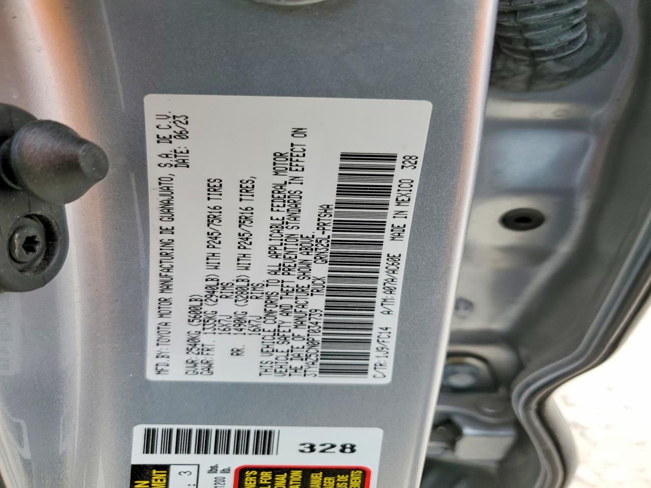 2023 Toyota Tacoma Double cab