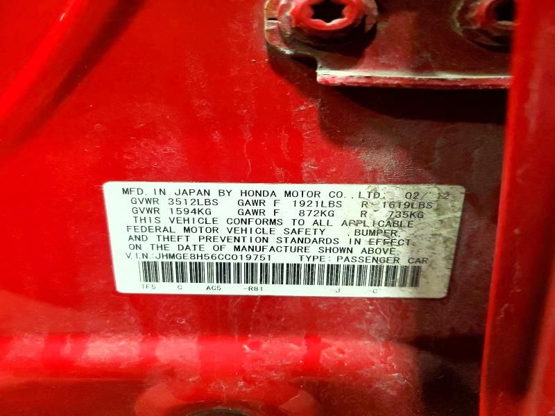 2012 Honda Fit Sport