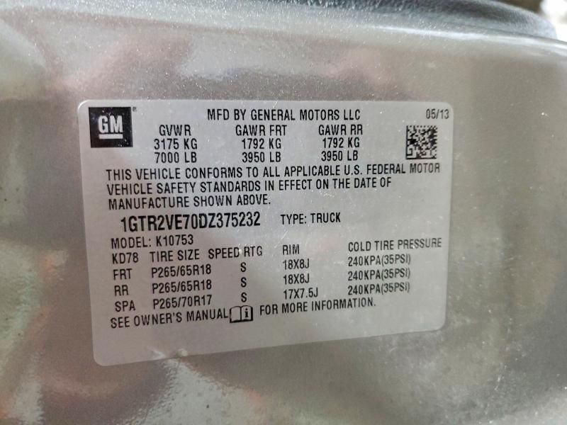 2013 GMC Sierra K1500 sle