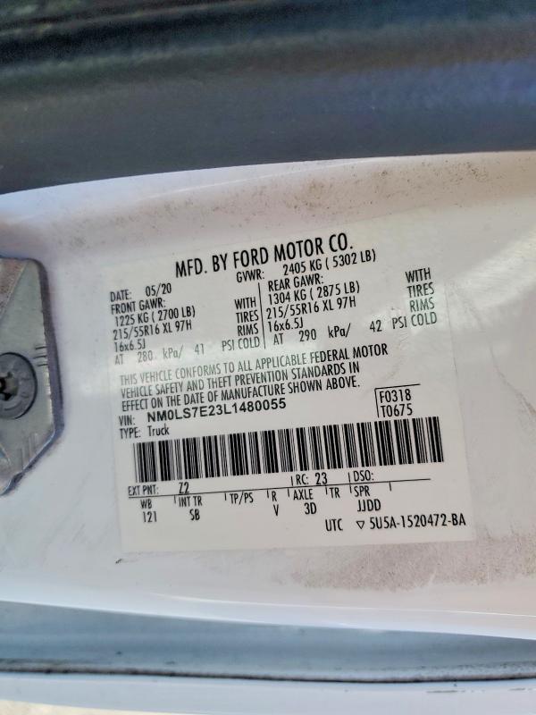 2020 Ford Transit Connect XL