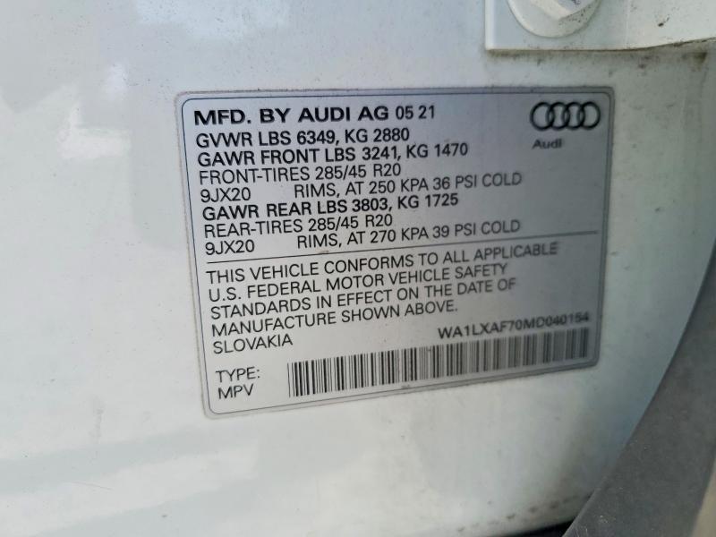 2021 Audi Q7 Premium Plus