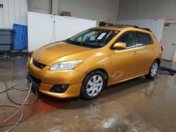 Salvage cars for sale from Copart Elgin, IL: 2009 Toyota Corolla Matrix s