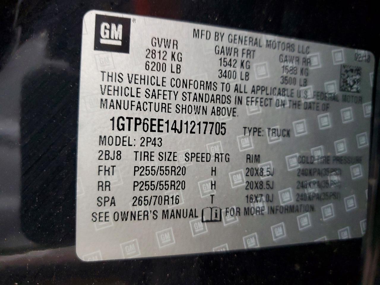 2018 GMC Canyon Denali