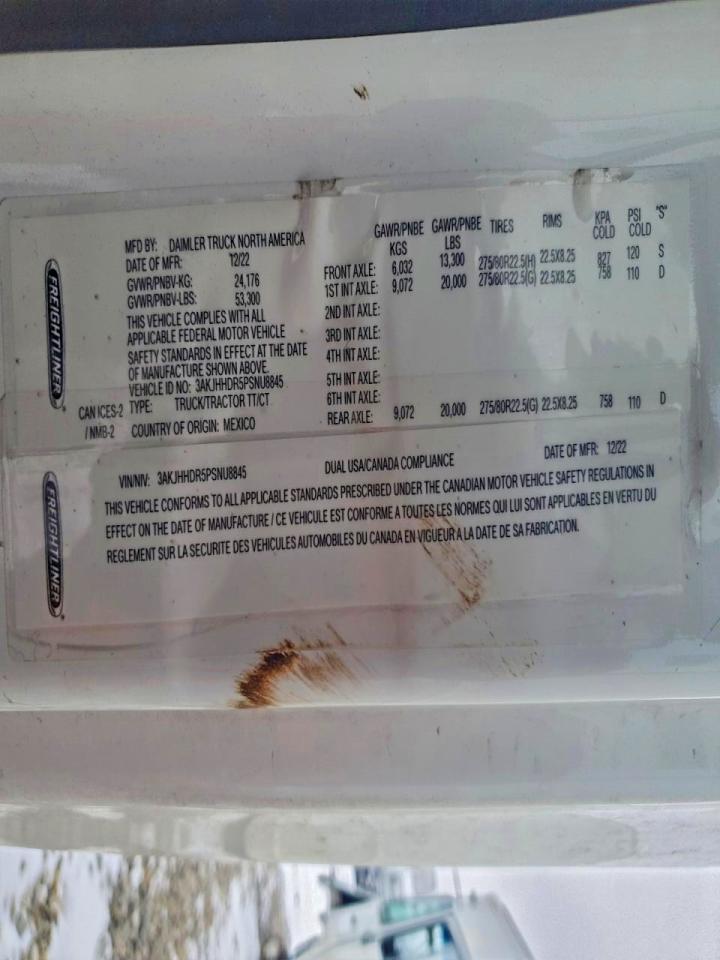 2023 Freightliner Cascadia 126 Semi Truck