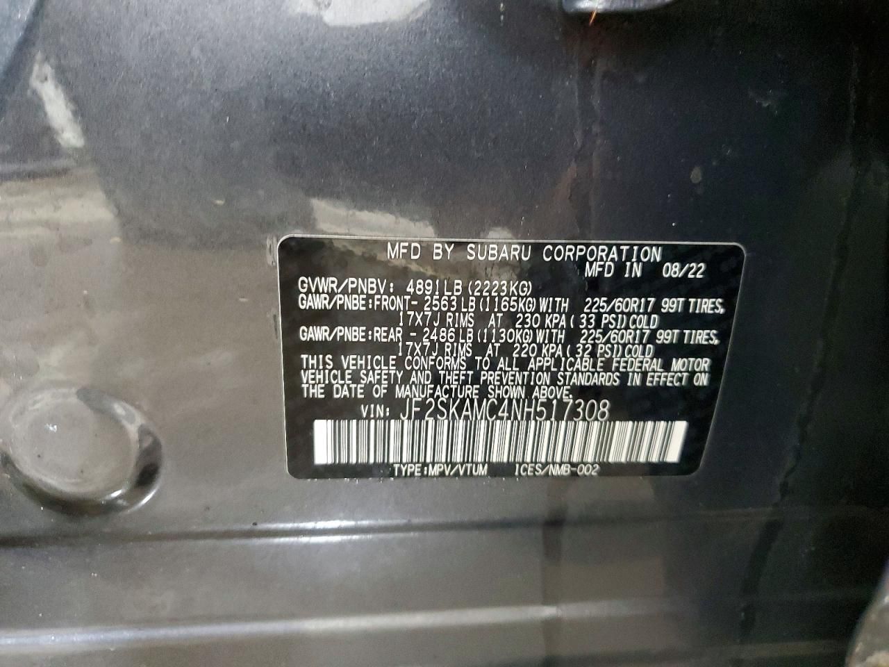 2022 Subaru Forester Wilderness