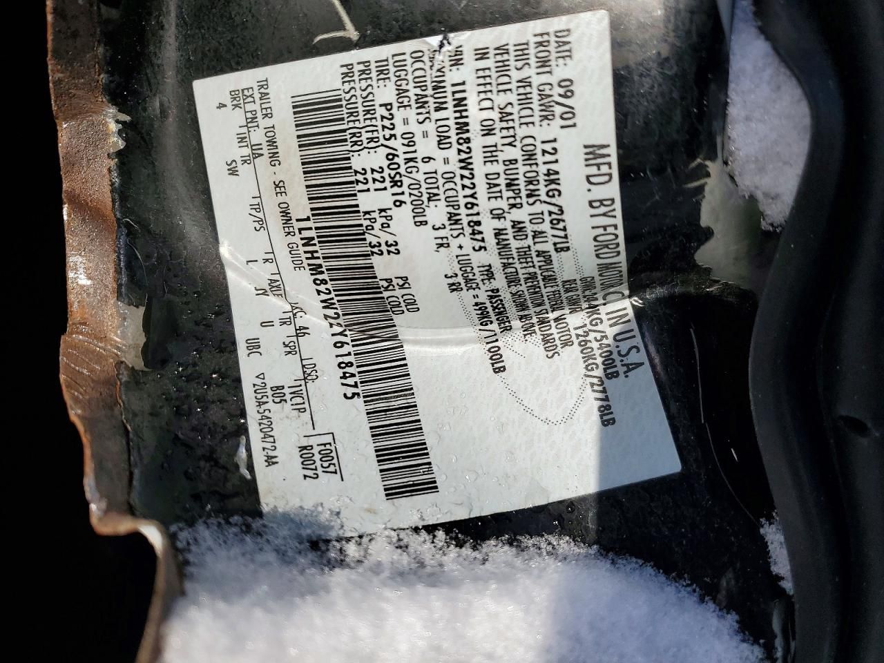 2002 Lincoln Town car Signature