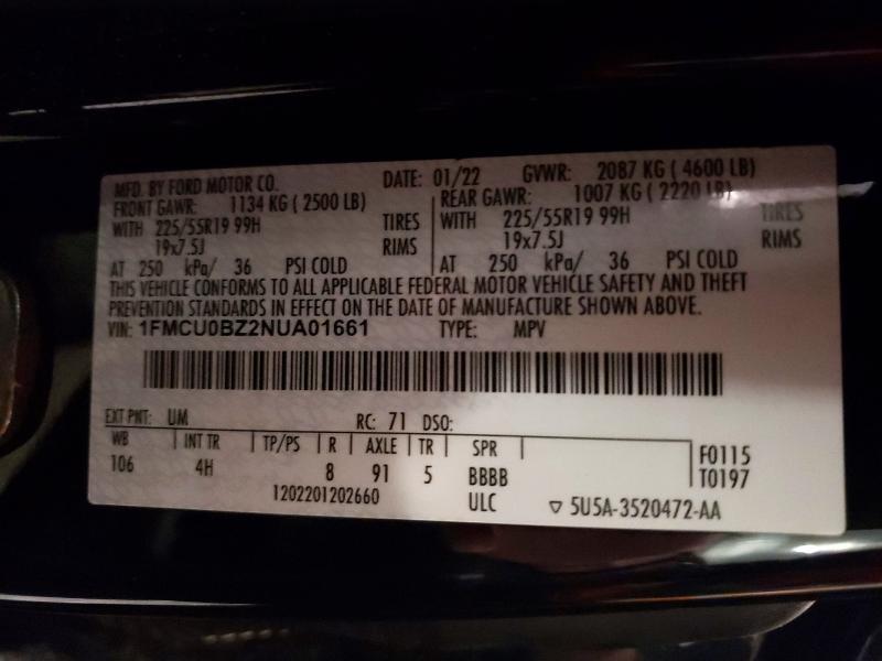 2022 Ford Escape se