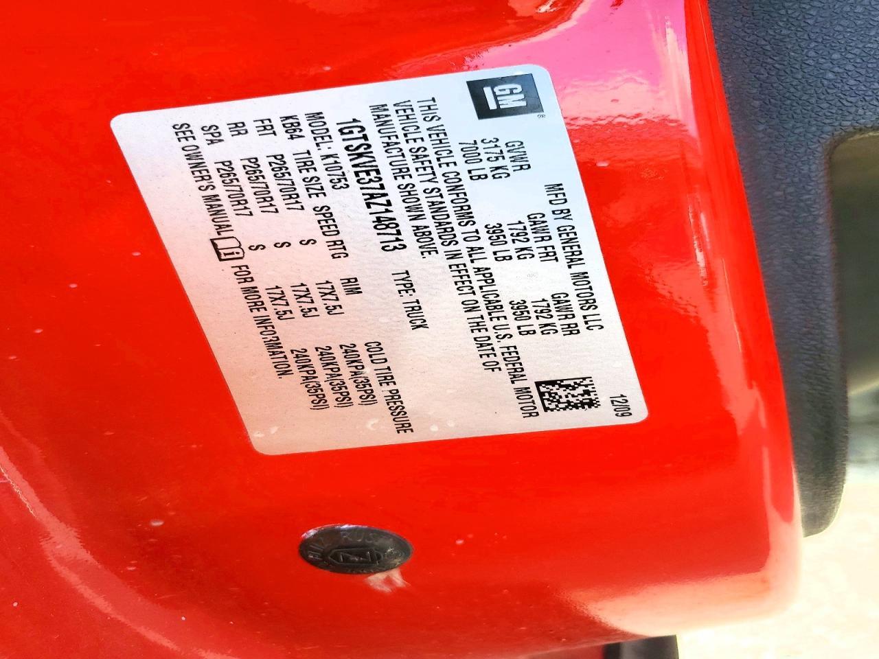 2010 GMC Sierra K1500 sle