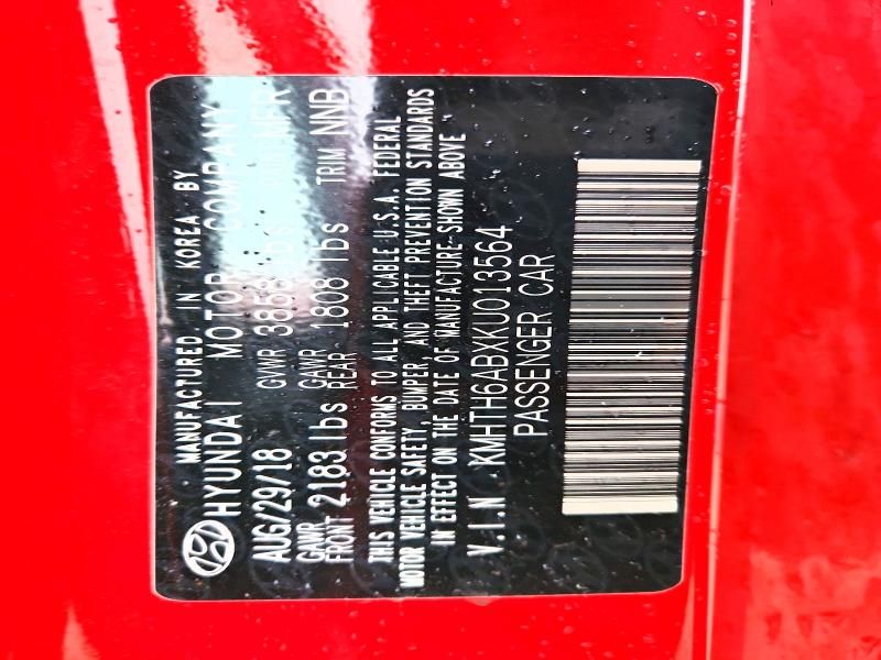 2019 Hyundai Veloster Turbo