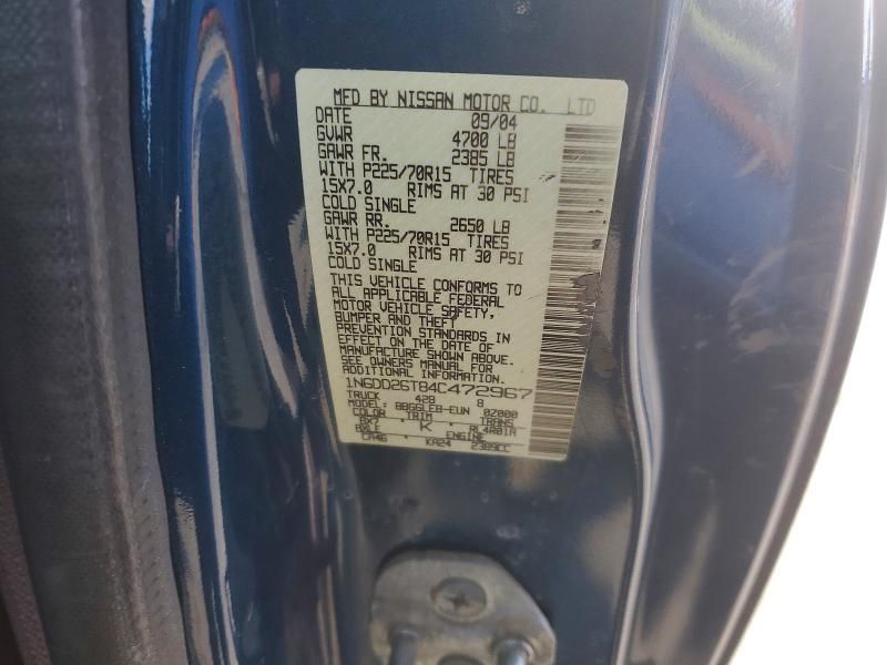 2004 Nissan Frontier King Cab XE