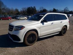 Mercedes-Benz Gls-class Vehiculos salvage en venta: 2017 Mercedes-Benz Gls 63 amg 4matic