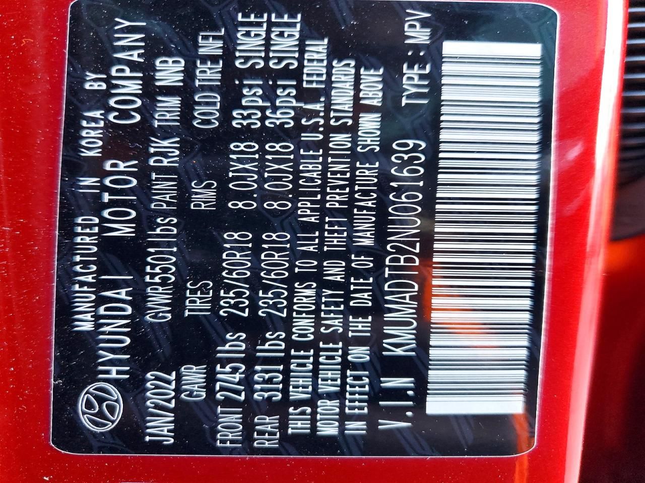 2022 Genesis Gv70 Base