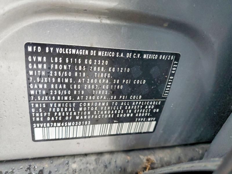 2025 Volkswagen Tiguan se