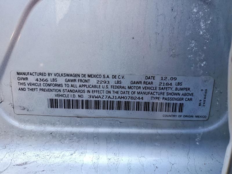 2010 Volkswagen Jetta Limited