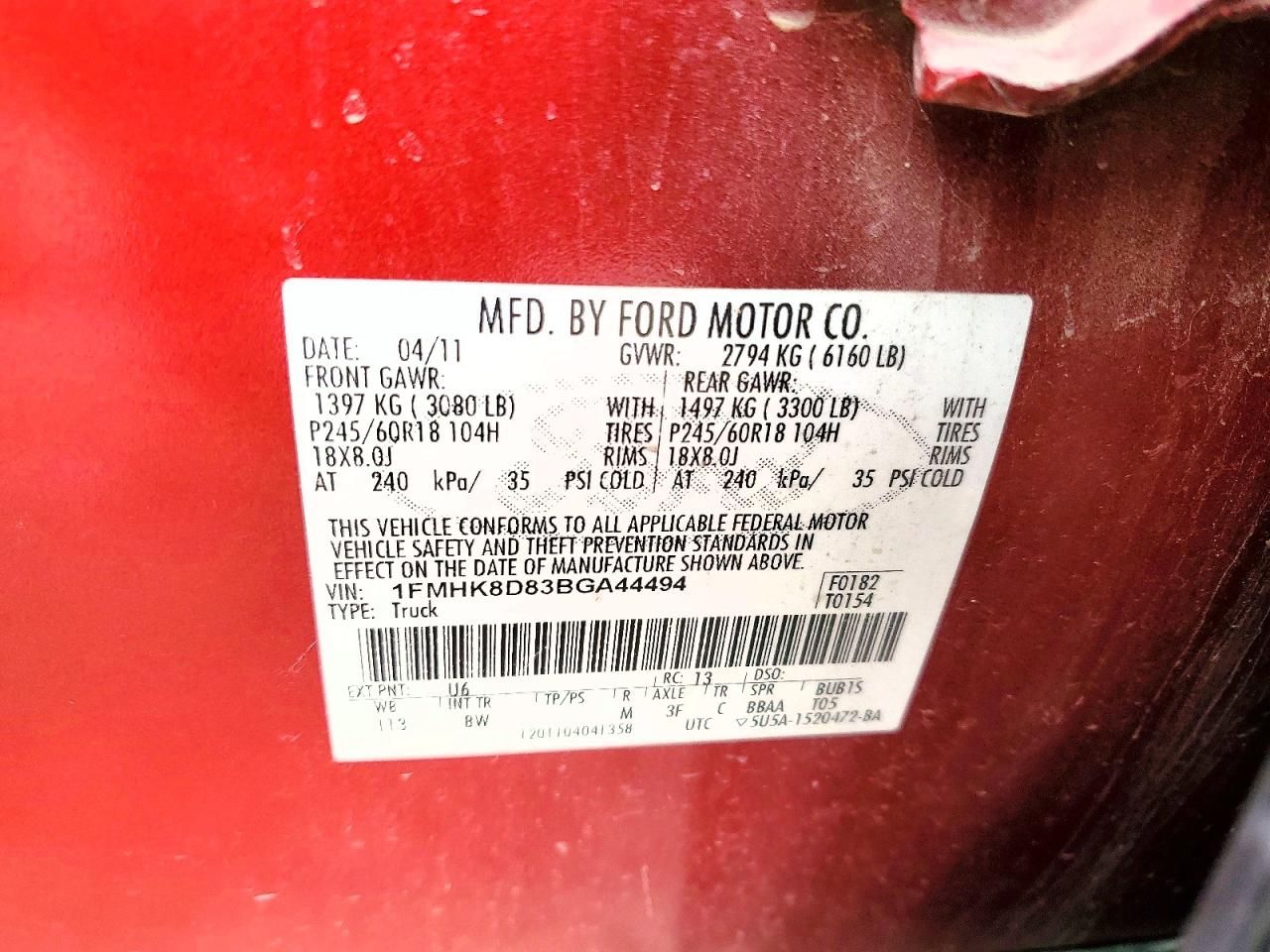 2011 Ford Explorer xlt