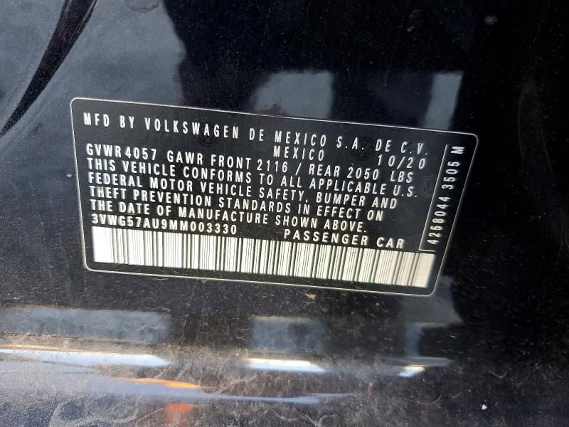 2021 Volkswagen Golf