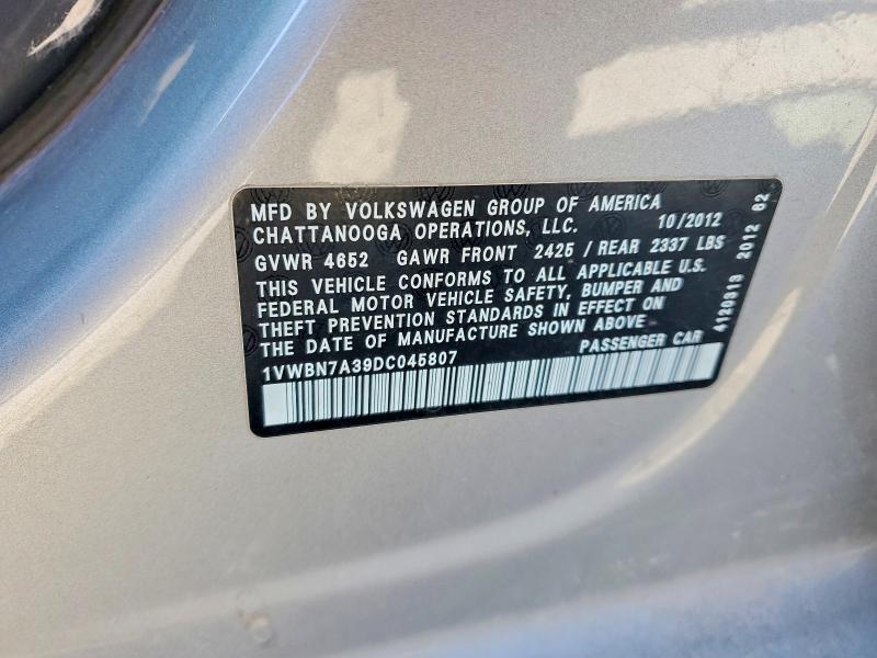 2013 Volkswagen Passat se