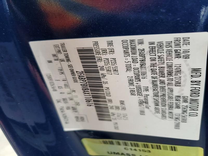 2010 Ford Crown Victoria Police Interceptor