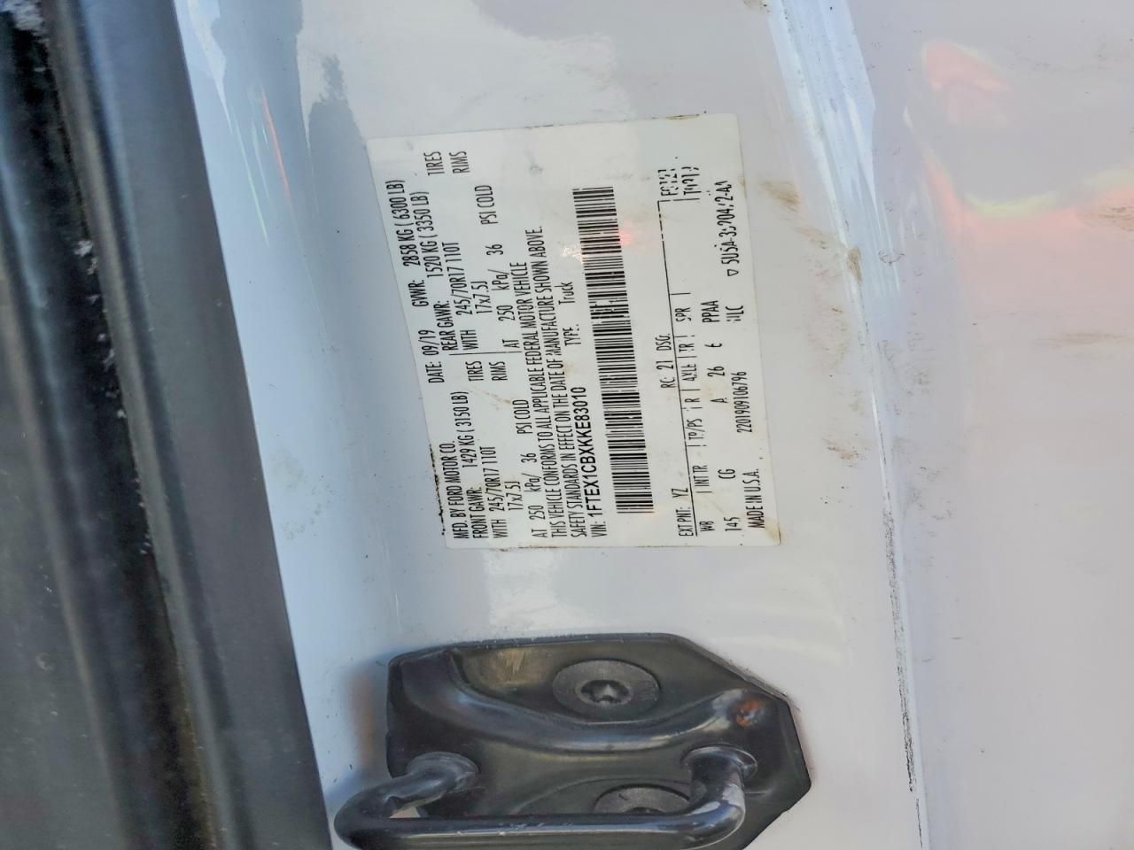 2019 Ford F150 Super cab