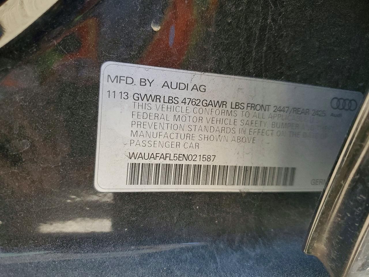 2014 Audi A4 Premium