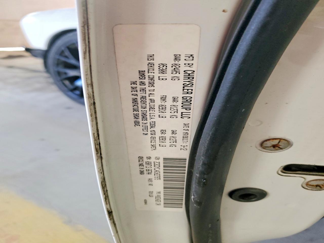 2012 Dodge Challenger Srt-8