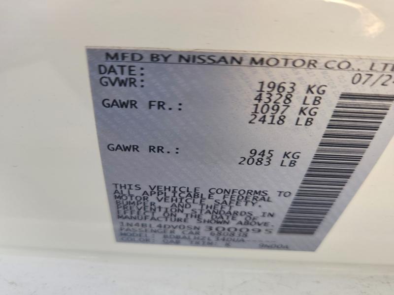 2025 Nissan Altima sv