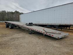 Salvage trucks for sale at Chatham, VA auction: 2022 Reitnouer Flatbed Trailer