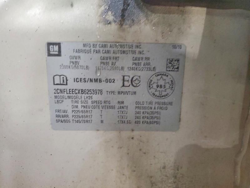 2011 Chevrolet Equinox lt