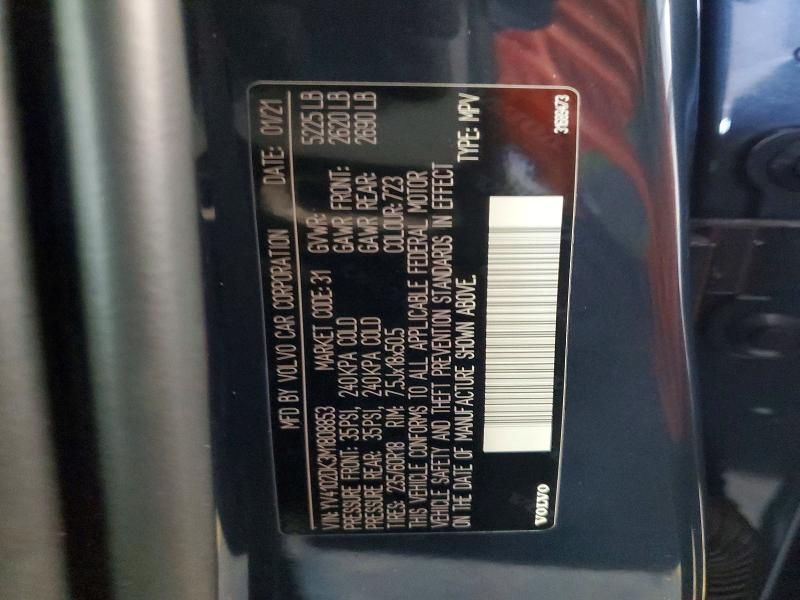 2021 Volvo Xc60 T5 Momentum